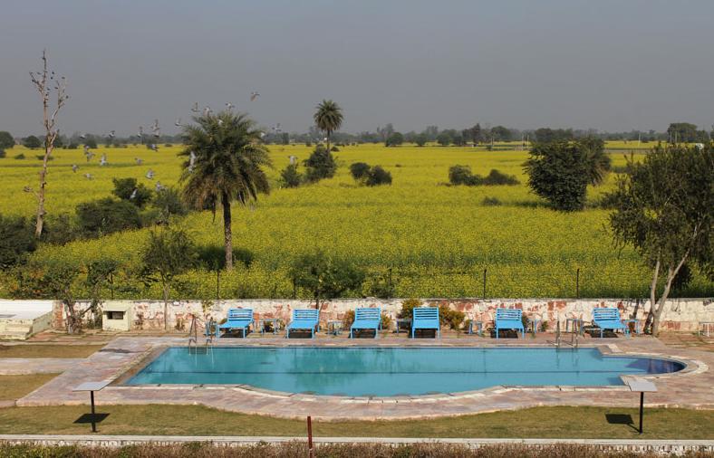 Kadamb Kunj Resort Bharatpur Zewnętrze zdjęcie